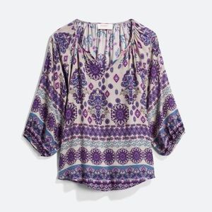 Renee C. Mati Billow Sleeve Top